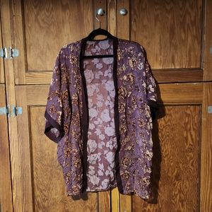 Velvet kimono
